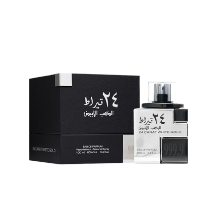 24 Carat White Gold ,100ml Eau de Parfum