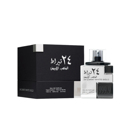 24 Carat White Gold ,100ml Eau de Parfum